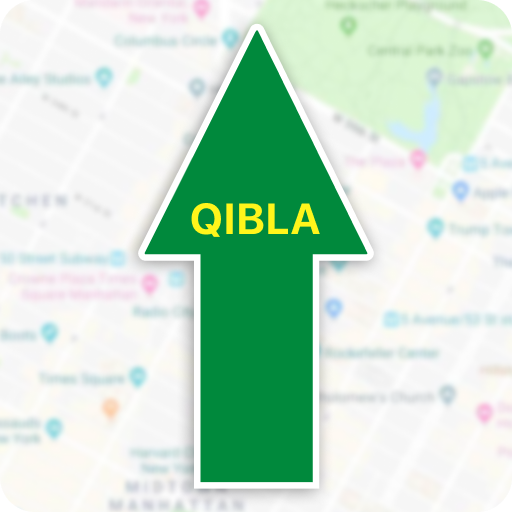 Qibla-kompas- Qibla-rigting Laai af op Windows
