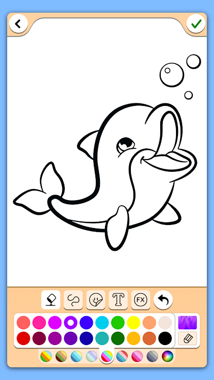 Dolphins coloring pages - 18.4.0 - (Android)