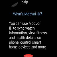 screenshot of Mobvoi Account