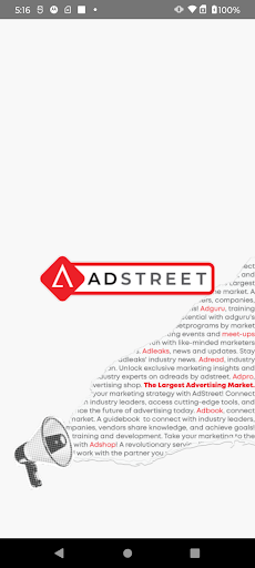 Android application Adstreet screenshort