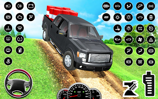 Offroad Pickup truck 4x4 game