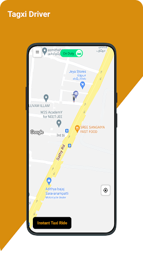 Android application Tagxi Driver screenshort