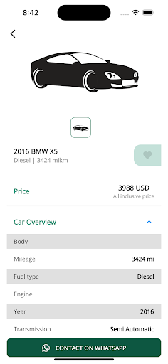 Galaxy Used Car Screen 3