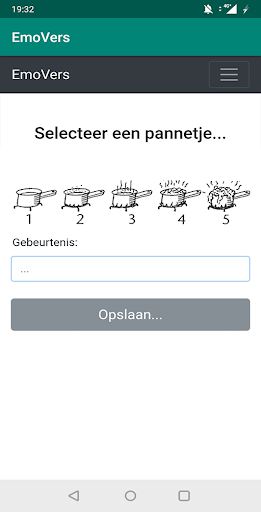 Android application EmoVers screenshort