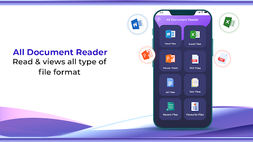 Android application Document Manager: Doc Reader screenshort