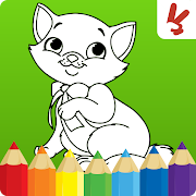 Animals coloring pages : Drawing games for kids