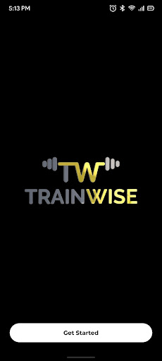 Android application TrainWise Fit screenshort