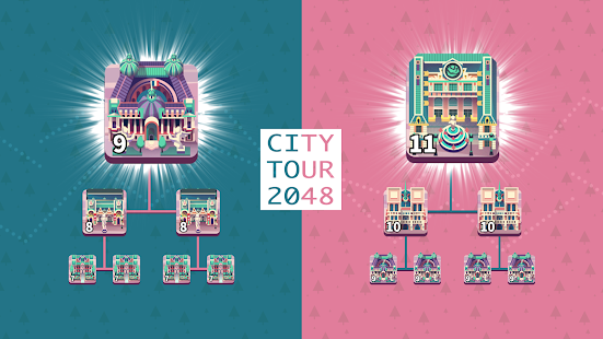 Age of City Tour : 2048 merge Screenshot