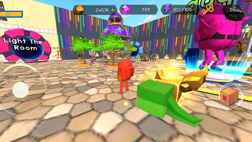 Rainbow sandbox: guys and pets Screen 3