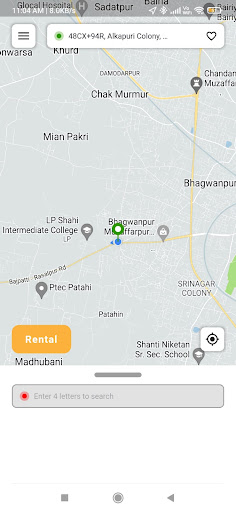 Android application BuzRide Driver screenshort