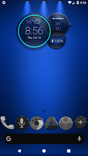 Black, Silver & Grey Icon Pack Screen 2