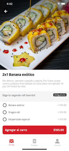 Kabuki Sushi Screen 3