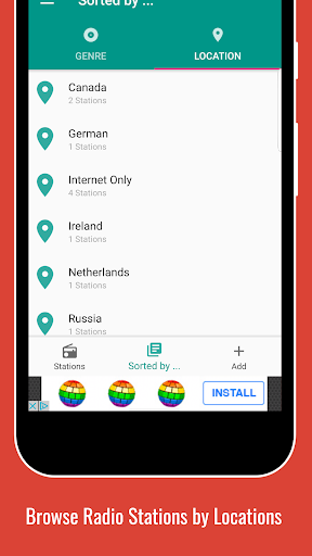 Android application Radio Choral Music screenshort