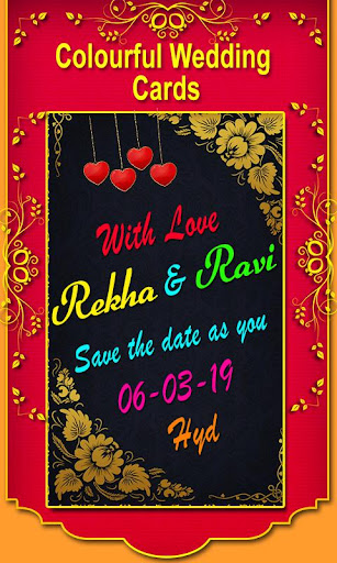Wedding Invitation Card Maker Screenshot 4 - AppWisp.com