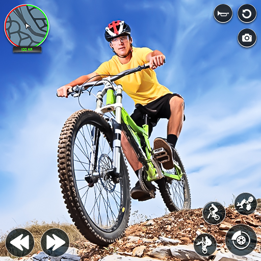 BMX Bicycle Racing-Stunt Games