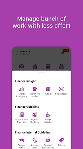 BINUS Finance Connect Screen 3