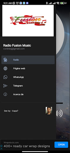 Radio Fusion Music Screen 2