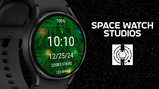 Android application Christmas Tree Light Watchface screenshort