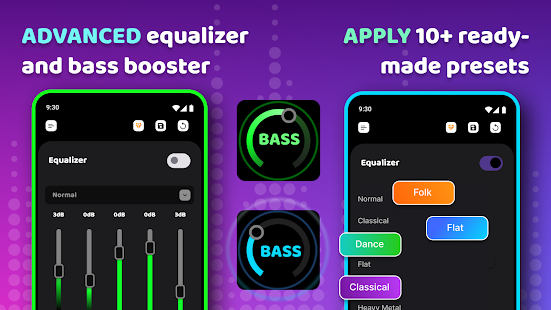 Equalizer - Bassverstärker Captura de pantalla