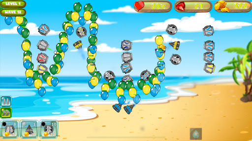 Balloons & Defense Screen 3