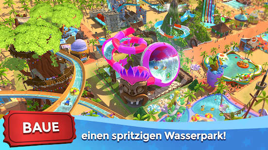 RollerCoaster Tycoon Touch Screenshot