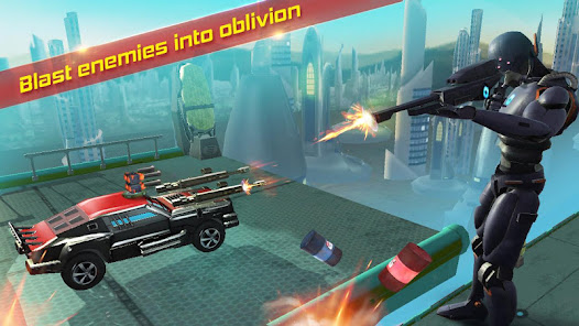Car Shooting Game Rivals Rage  screenshots 7