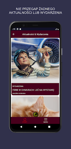 Android application Galeria Kaskada screenshort