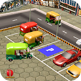 Tuk Tuk Auto Rickshaw Parking Games icon
