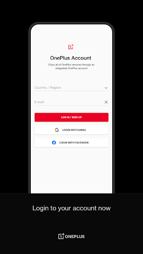 一加帳號 Google Play 應用程式