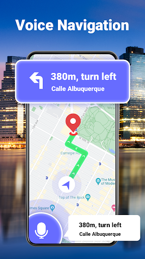 GPS Route Planner: Radar Map Screen 2
