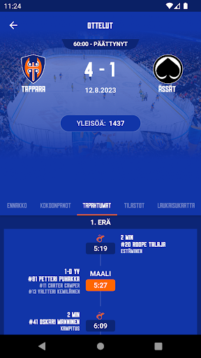 Tappara Screen 2