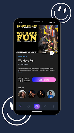 ComedyPass Screen 2