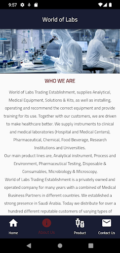 World of Labs - عالم المختبرات Screen 2