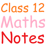 Class 12 Maths Notes icon