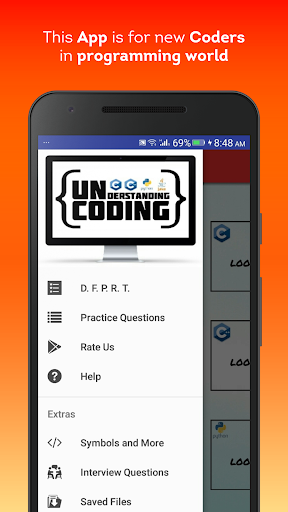Android application UN_CODING screenshort