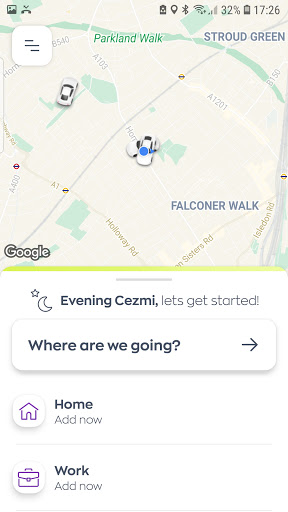EXPRESS CAR SERVICE Screen 2