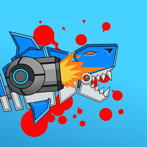 Robot Gun Shark Double Attack logo