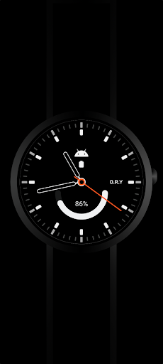 Android application Zero Watchface screenshort