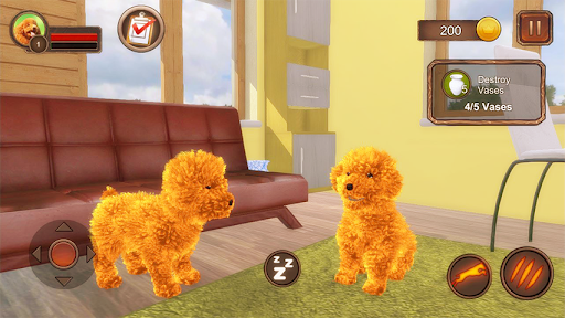 Android application Teddy Dog Simulator screenshort