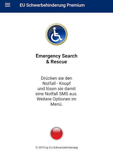 Android application EU-Schwerbehinderung - Home ca screenshort