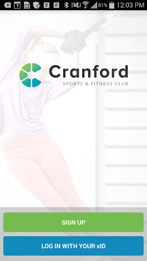 Android application Cranford Sports Club screenshort