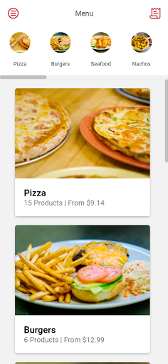 The Original Sams Pizza Screen 3