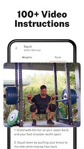 StrongLifts Weight Lifting Log MOD APK (Pro Tidak Terkunci) 3