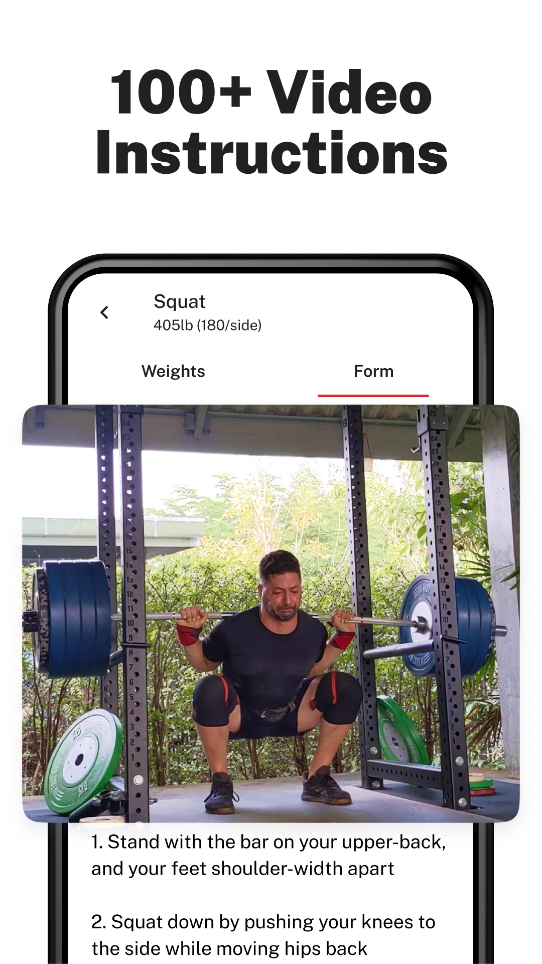 Android application StrongLifts Weight Lifting Log screenshort