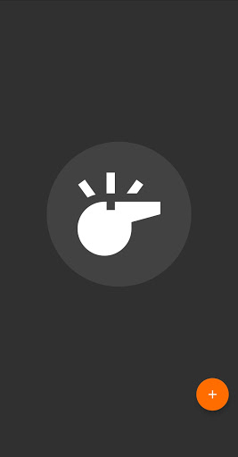 Android application 디지털휘슬 (호루라기, 휘파람) screenshort