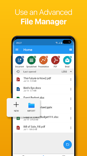 OfficeSuite - Word docs, Excel sheets, PDF & more  Screenshots 5