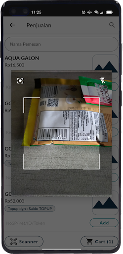 Android application KasirTK - kasir POS UMKM, Toko screenshort