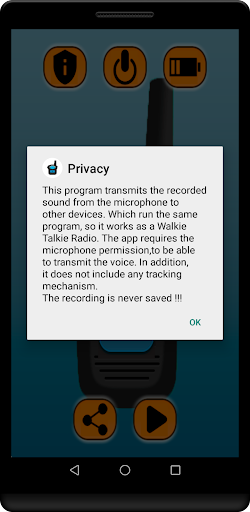 WiFi Walkie Talkie Screen 2