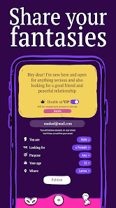 Captura de Pantalla 4 Citas Anónimas y Chat android