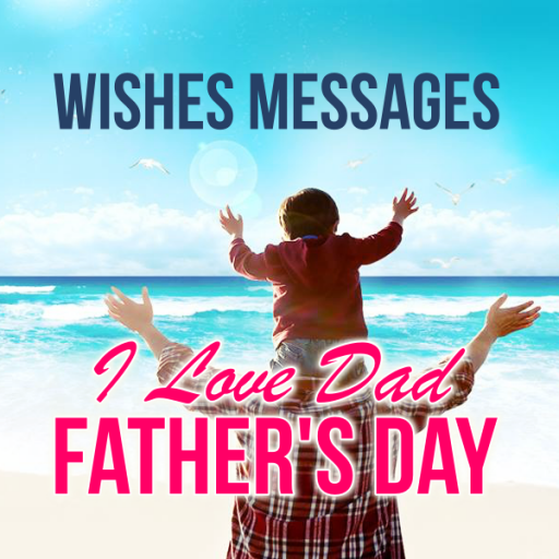 Happy Fathers Wishes Card logo